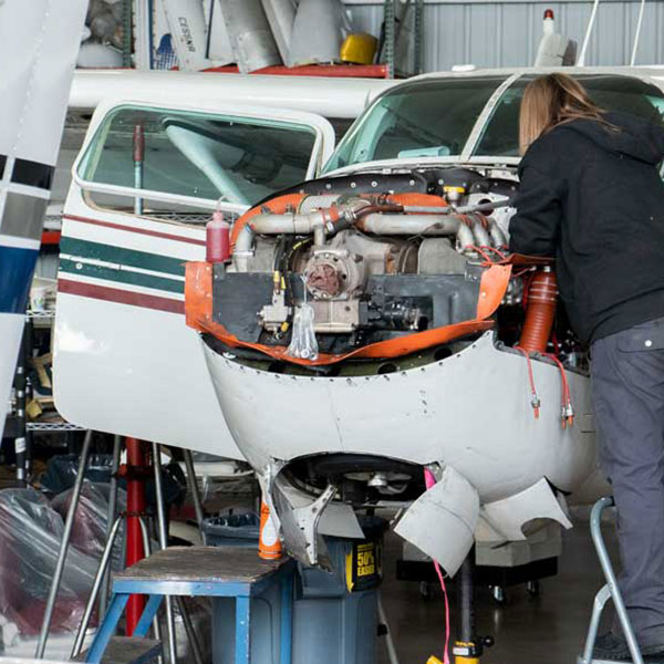 Our teams of experienced and trained technicians provide service for almost every air-frame and engine event, scheduled or unscheduled!
