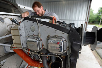 Just use this link to register your plane's hours, and we'll remind you as you get close to inspection time, and even pre-schedule you in 